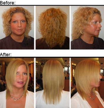Brazilian Blowout - Before & After